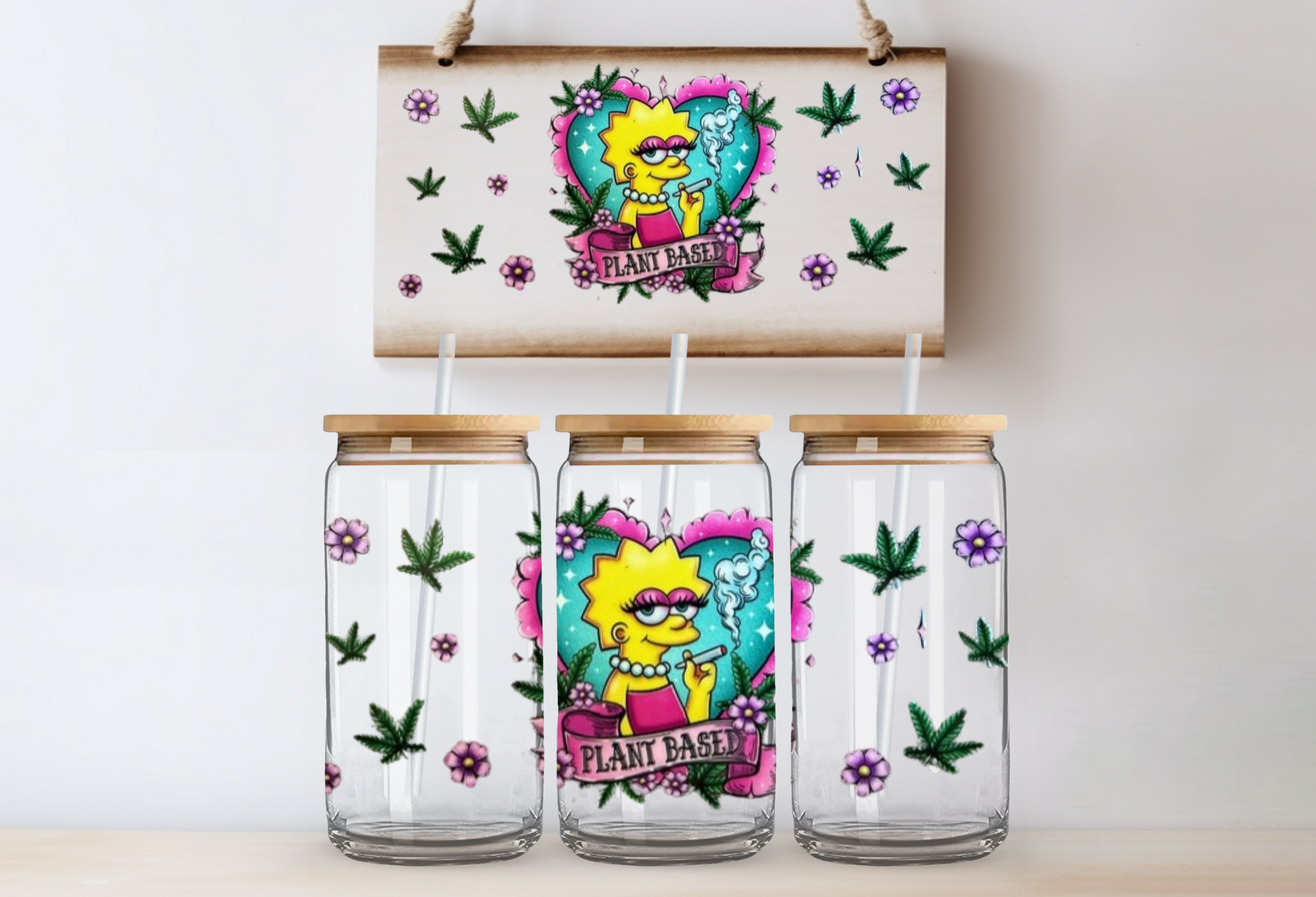 Plant Based Lisa Simpson